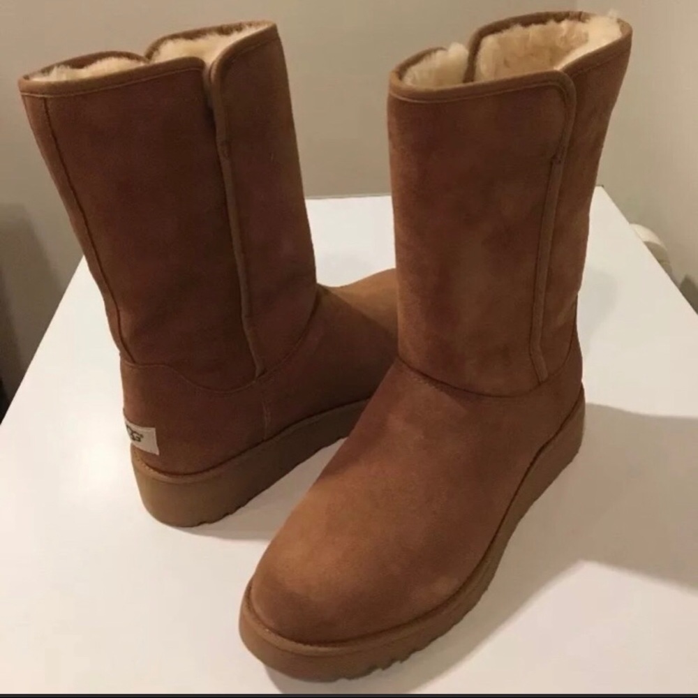 Ugg Chesnut Amie Suede Shorts Boots